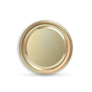Toptan Kolili  Gold Renk Kavanoz Kapak Çeşitleri  - 1100 Adet (66mm)