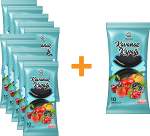 Konserve Kavanoz Kapağı - 10+1 Paket - 110 Adet (Standart Boy - 82 mm) Siyah