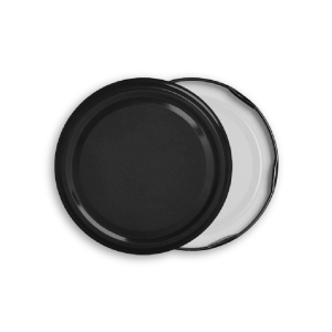 Konserve Kavanoz Kapağı - 10+1 Paket - 110 Adet (Standart Boy - 82 mm) Siyah