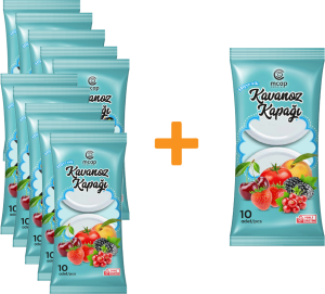 Konserve Kavanoz Kapağı - 10+1 Paket - 110 Adet (Standart Boy - 82 mm) Beyaz